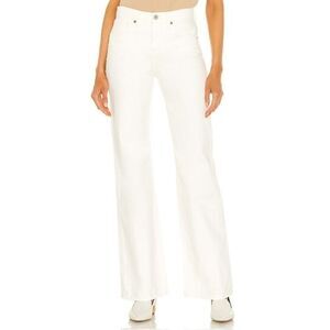 Nili Lotan Celia Jean in Cream Wash 29”